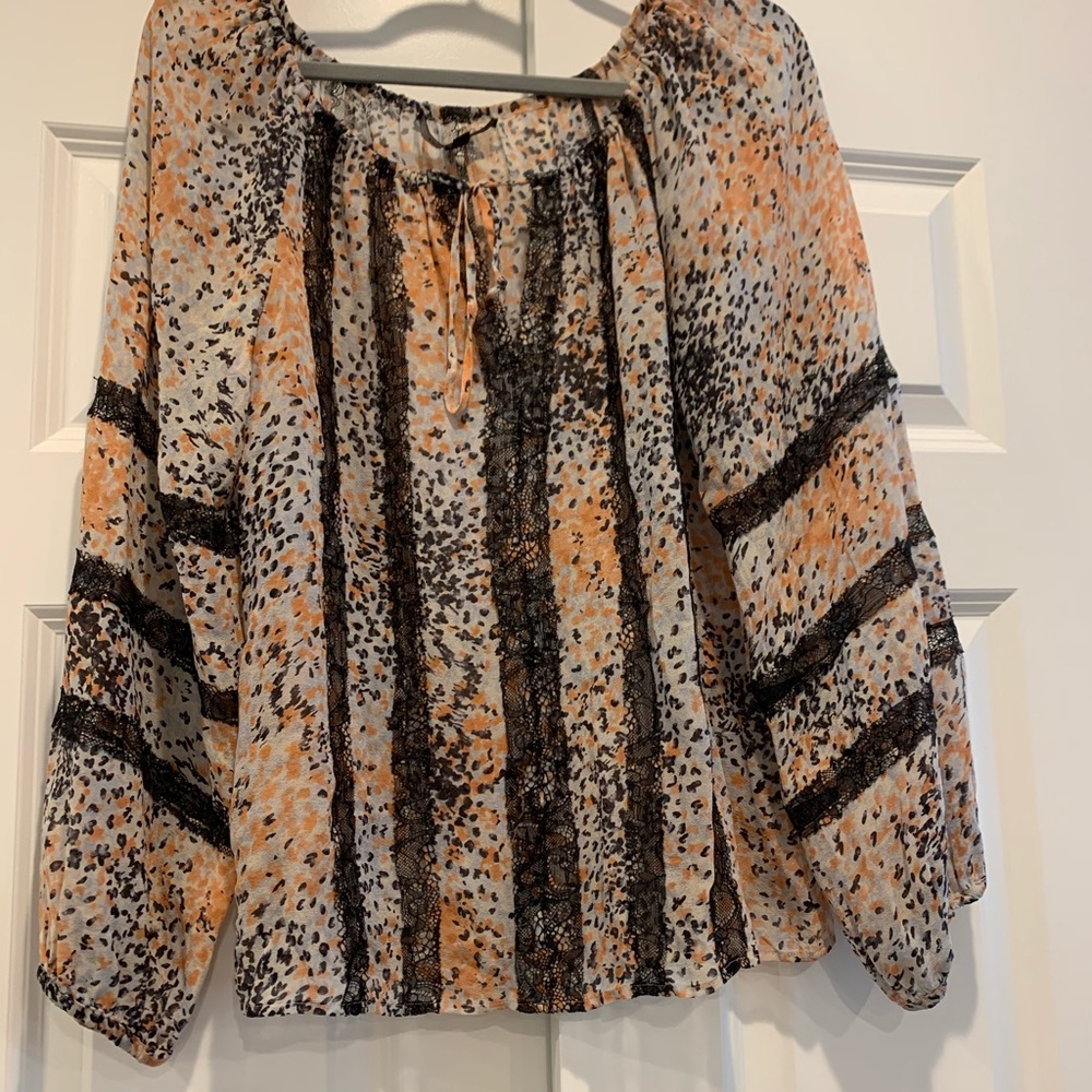 Balloon Sleeve Blouse